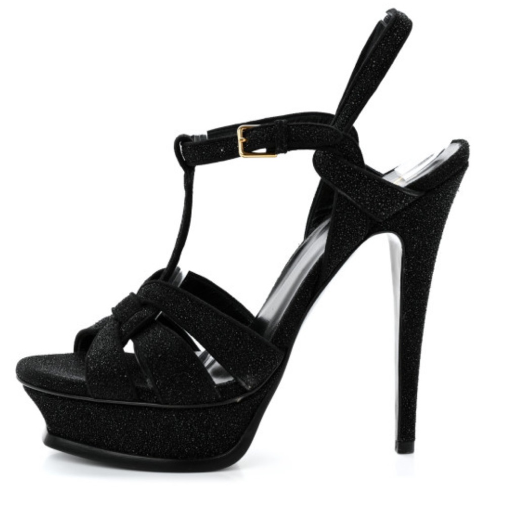 COPY - SAINT LAURENT
Glitter Effect Calfskin Tribute 105